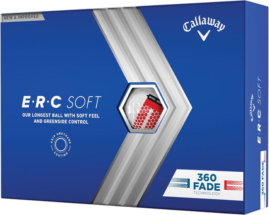 BOLA DE GOLF CALLAWAY ERC SOFT 360 FADE