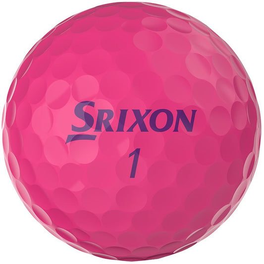 BOLAS DE GOLF SRIXON SOFT FEEL LADY PINK PACK 12 BOLAS